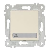 RİTA MEK TUŞ IŞIKLI ZİL ETİK. ÇAĞIRMA(12V)(VİDALI) 1